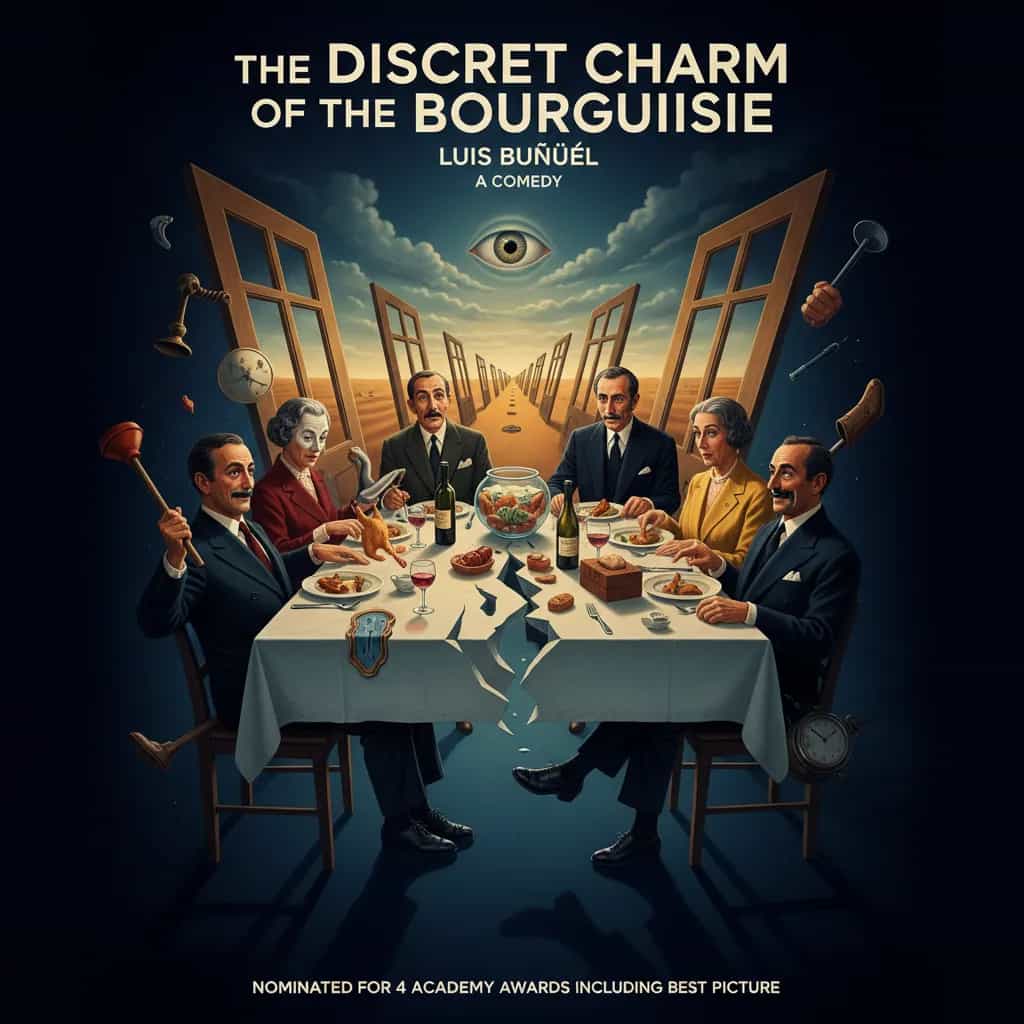 Poster for The Discreet Charm of the Bourgeoisie