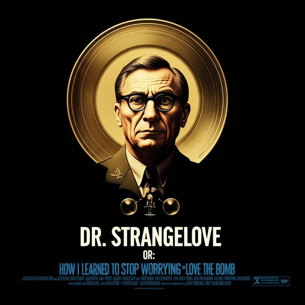 Poster for Dr. Strangelove or: How I Learned to Stop Worrying and Love the Bomb