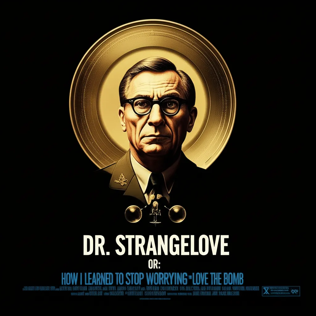 Poster for Dr. Strangelove or: How I Learned to Stop Worrying and Love the Bomb