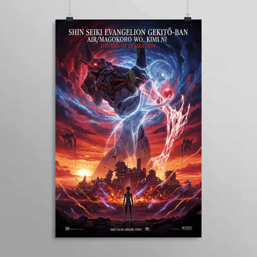Poster for Shin seiki Evangelion Gekijô-ban: Air/Magokoro wo, kimi ni