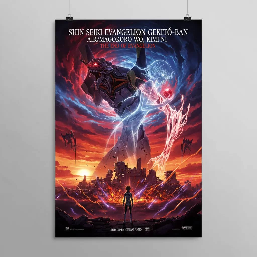Poster for Shin seiki Evangelion Gekijô-ban: Air/Magokoro wo, kimi ni