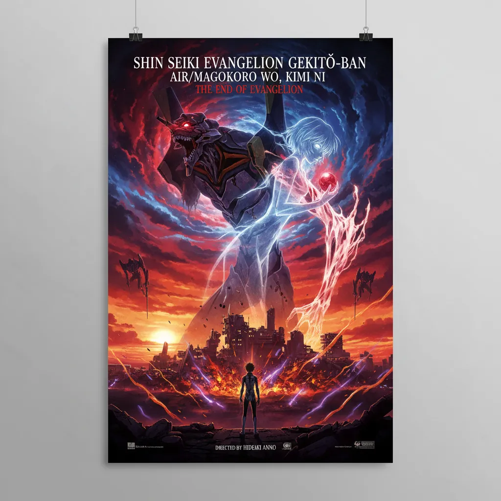 Poster for Shin seiki Evangelion Gekijô-ban: Air/Magokoro wo, kimi ni