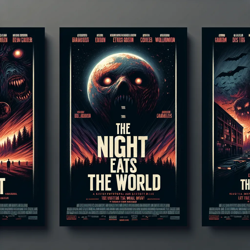 The Night Eats the World poster