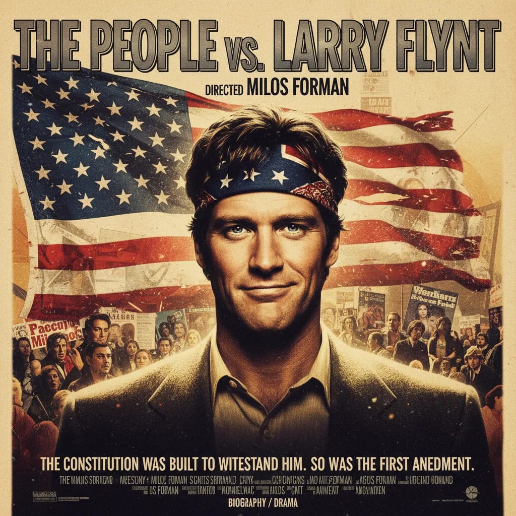 The People vs. Larry Flynt poster