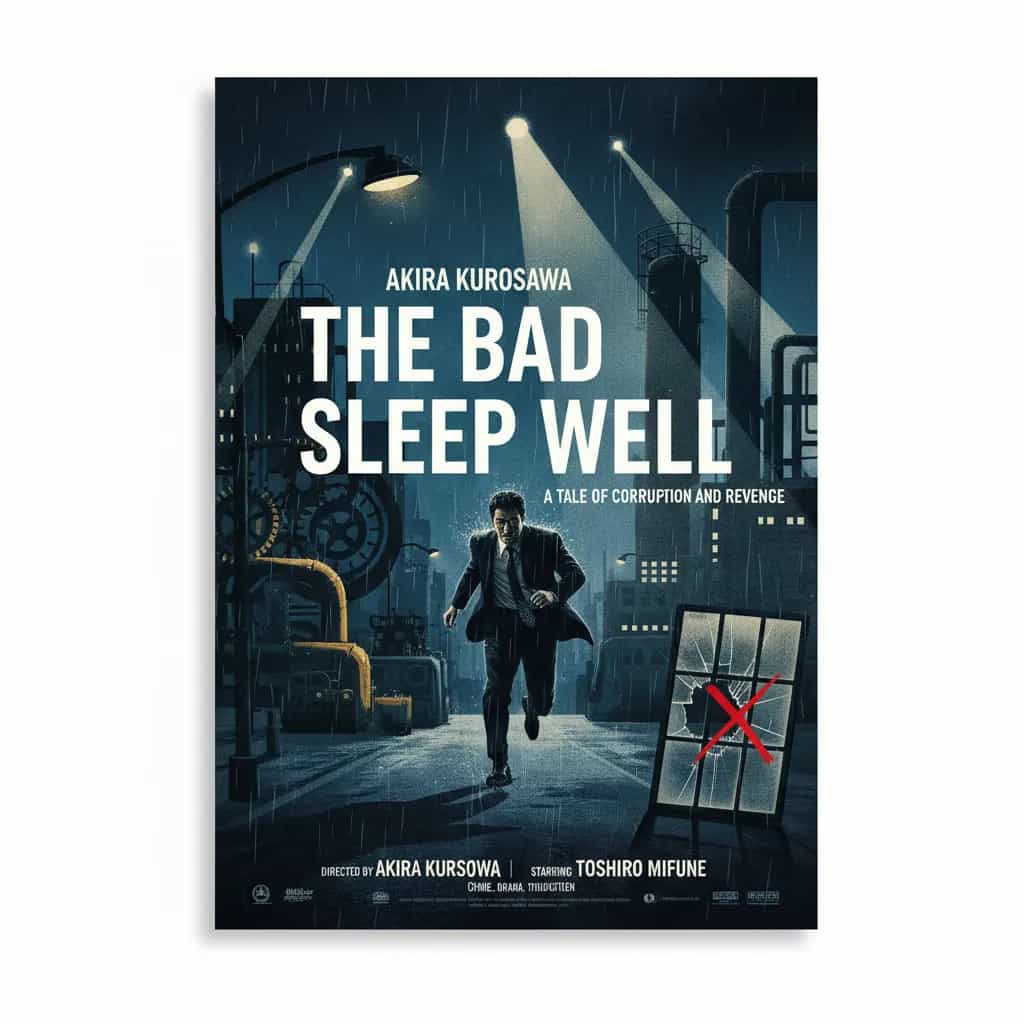 Poster for The Bad Sleep Well