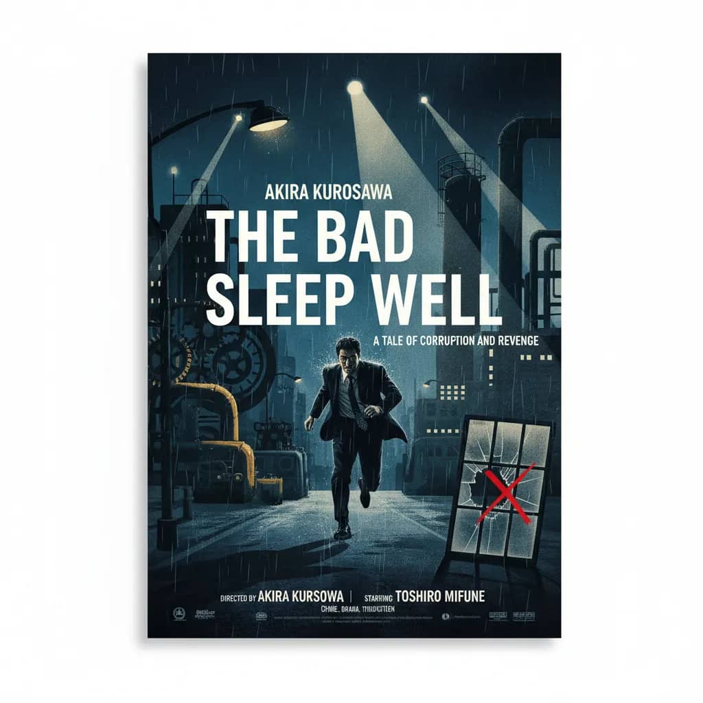 Poster for The Bad Sleep Well