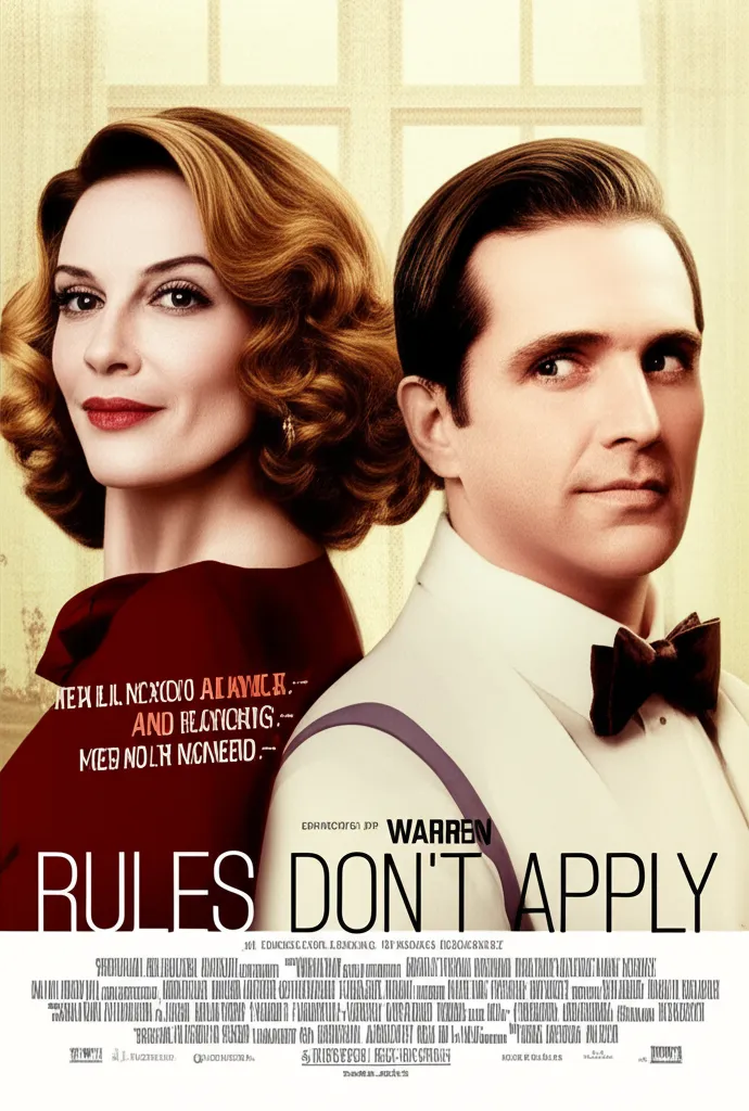 Rules Don't Apply poster
