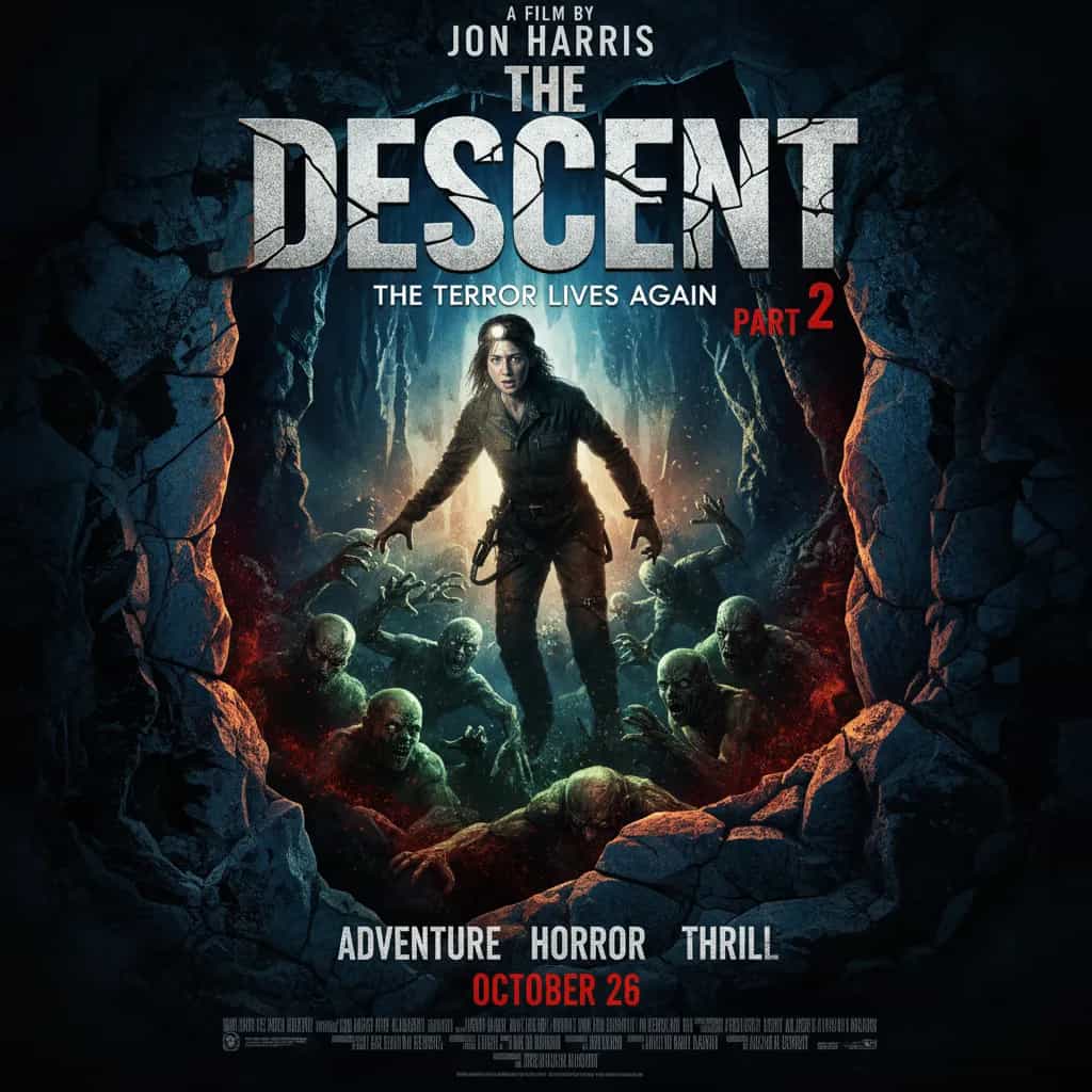 Poster for The Descent: Part 2