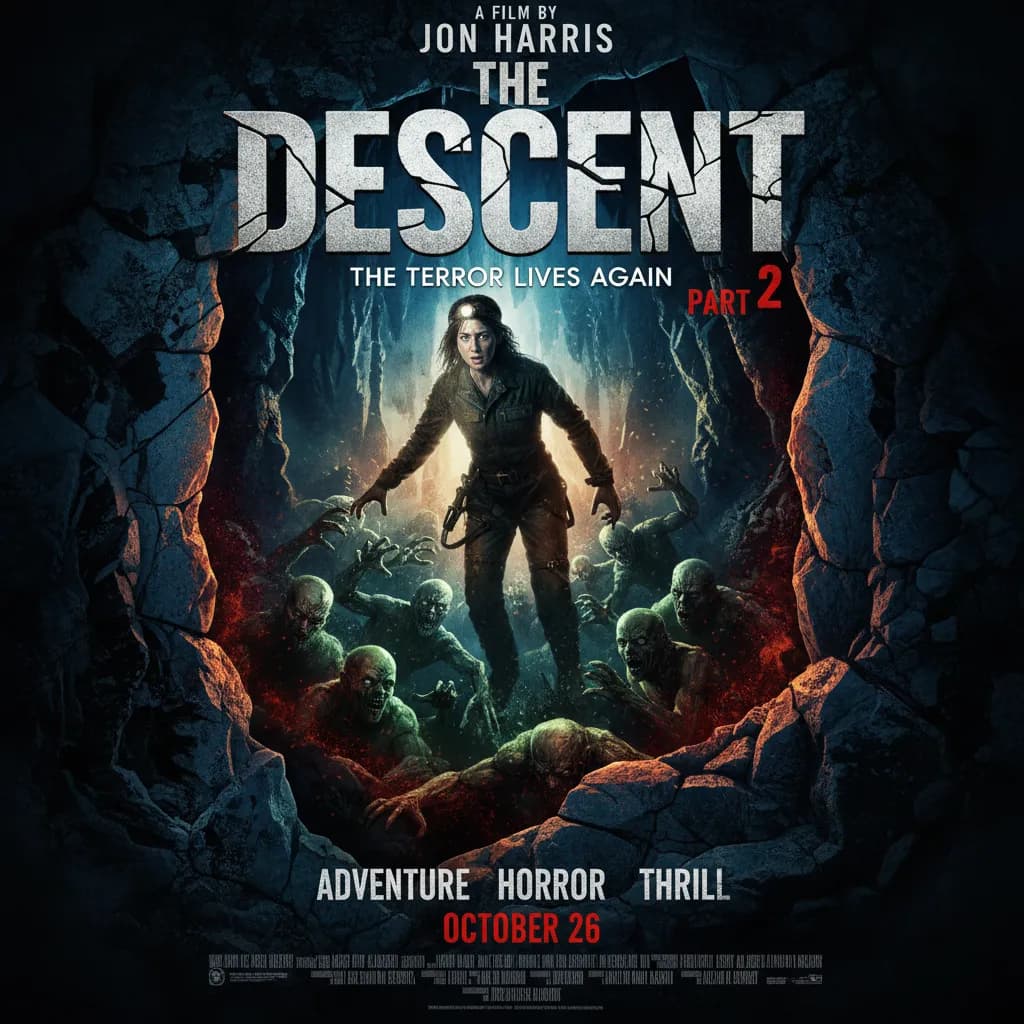 Poster for The Descent: Part 2