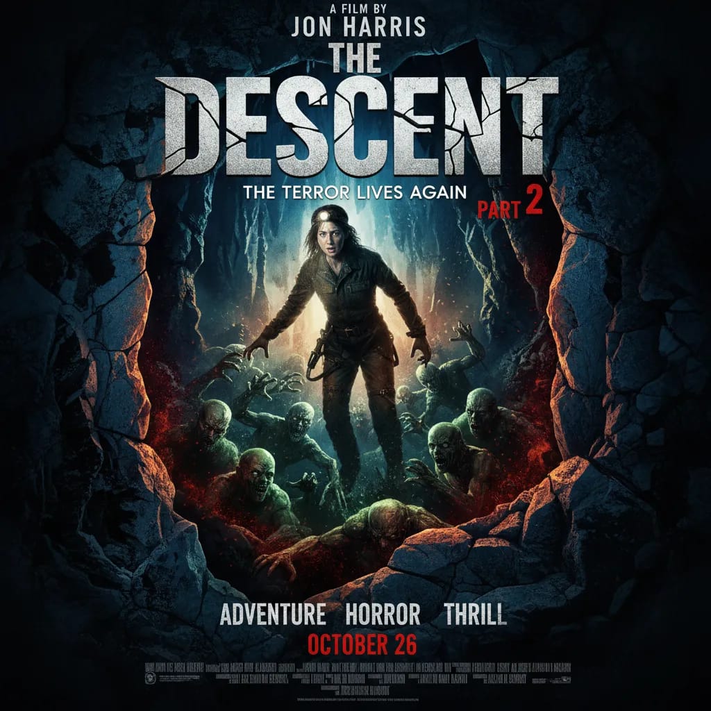 The Descent: Part 2 poster