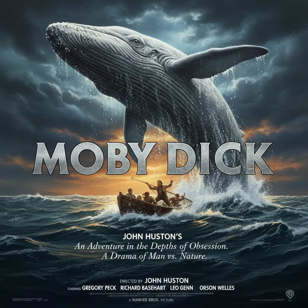 Poster for Moby Dick