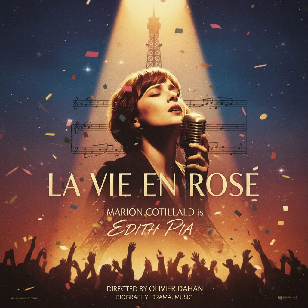 La Vie En Rose poster