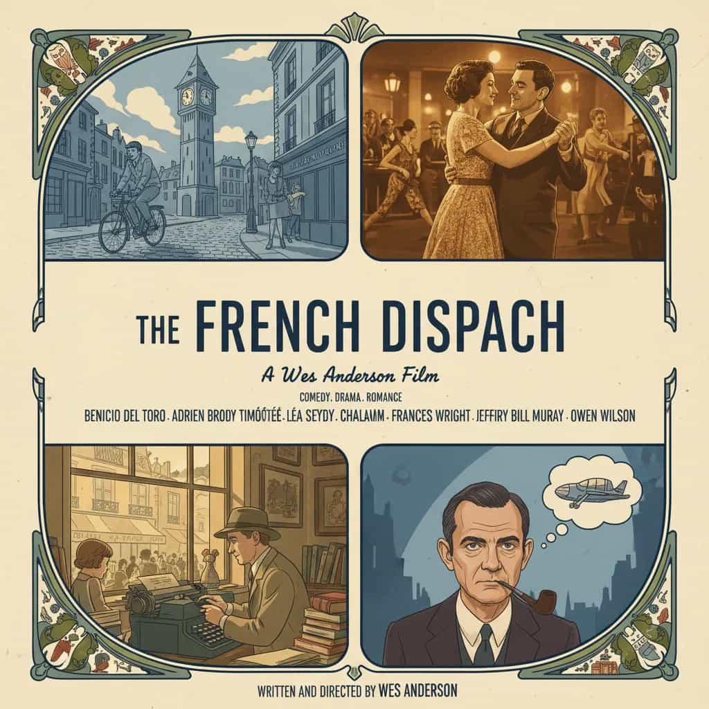 Poster for The French Dispatch