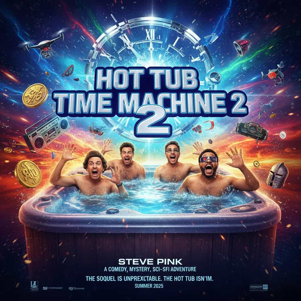 Poster for Hot Tub Time Machine 2