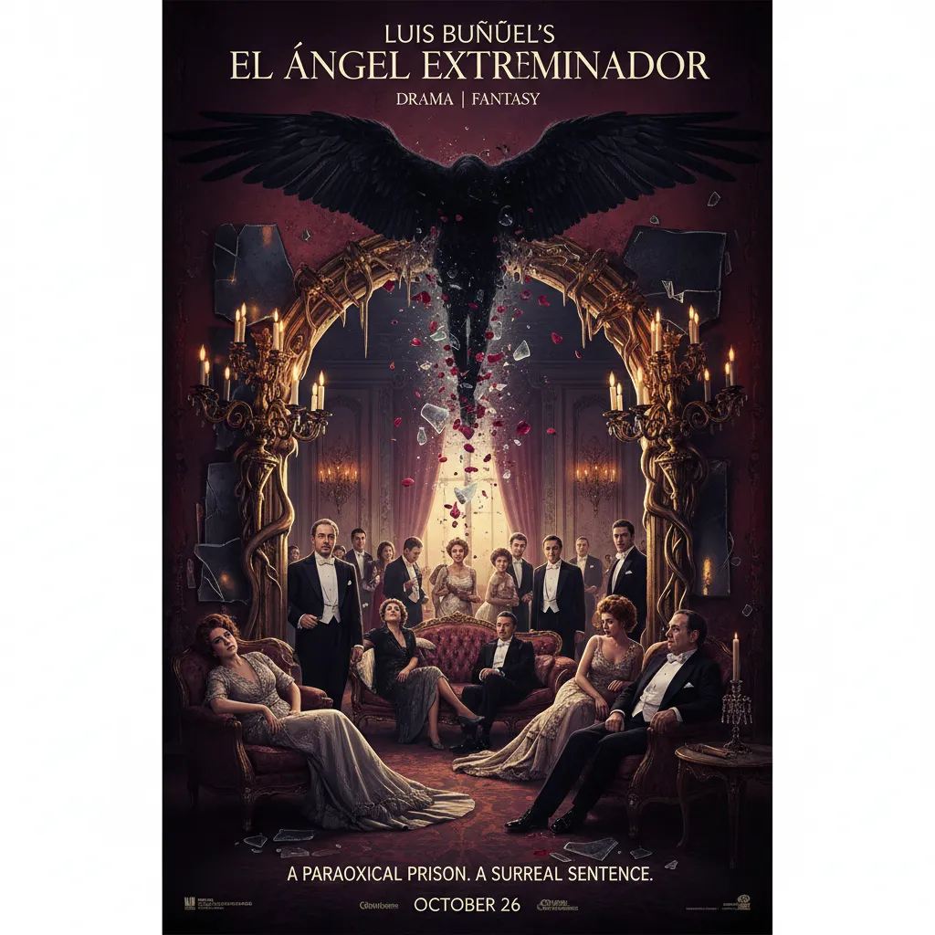 El ángel exterminador poster