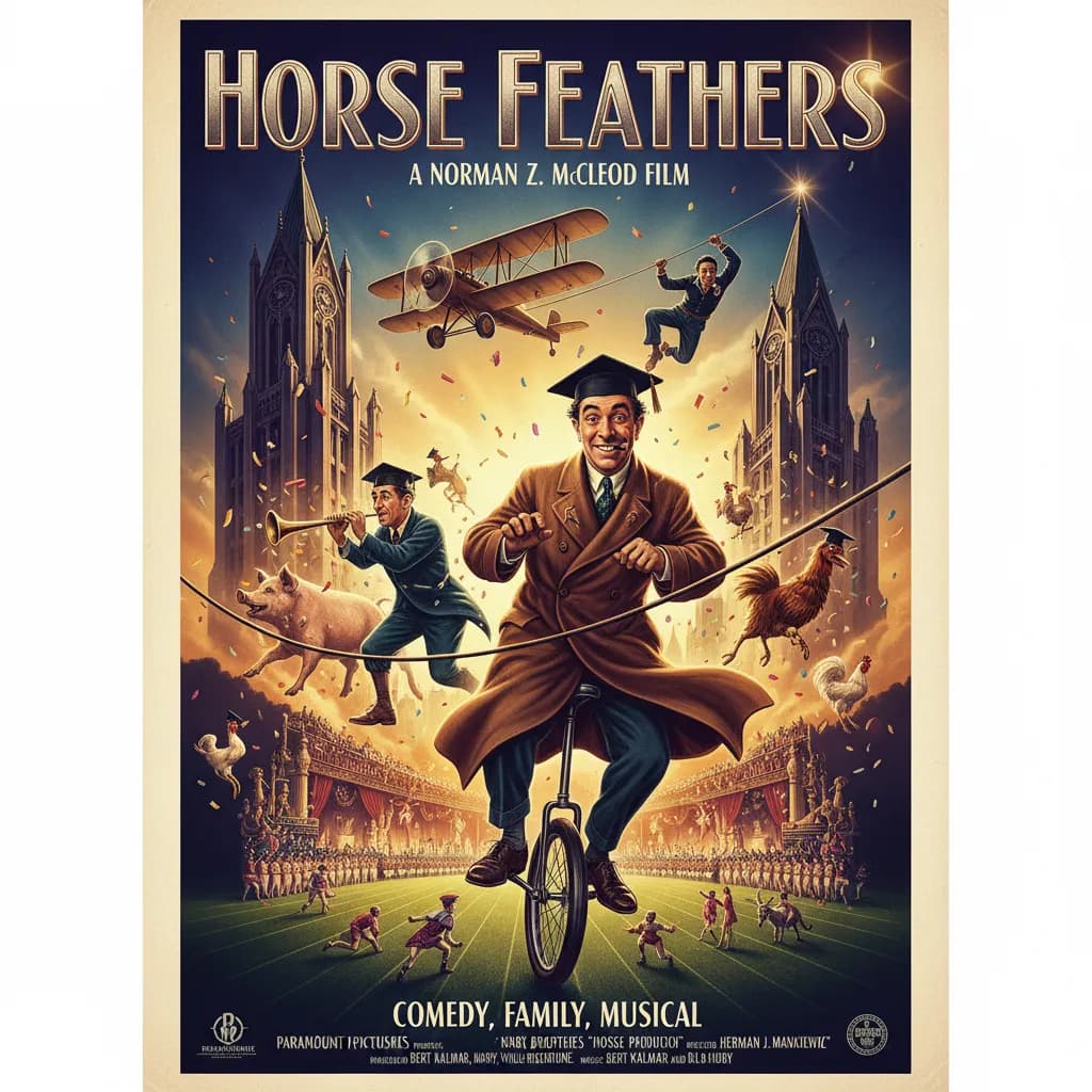 Poster for Horse Feathers