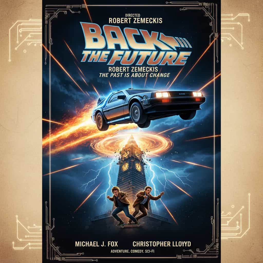 Poster for Back to the Future