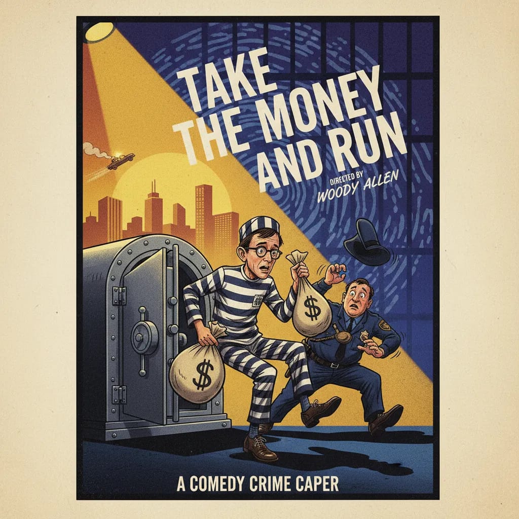 Poster for Take the Money and Run