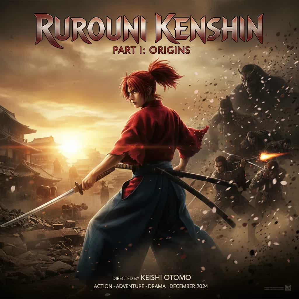Poster for Rurouni Kenshin Part I: Origins