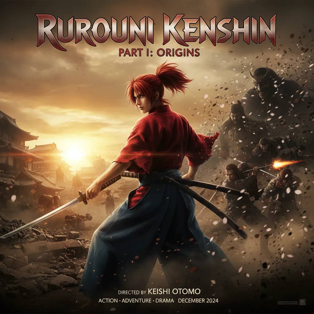 Poster for Rurouni Kenshin Part I: Origins