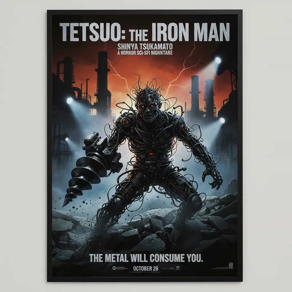 Poster for Tetsuo: The Iron Man