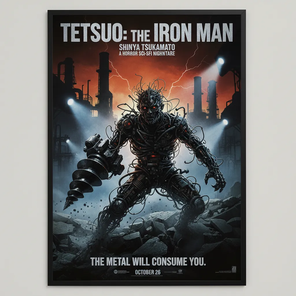 Tetsuo: The Iron Man poster