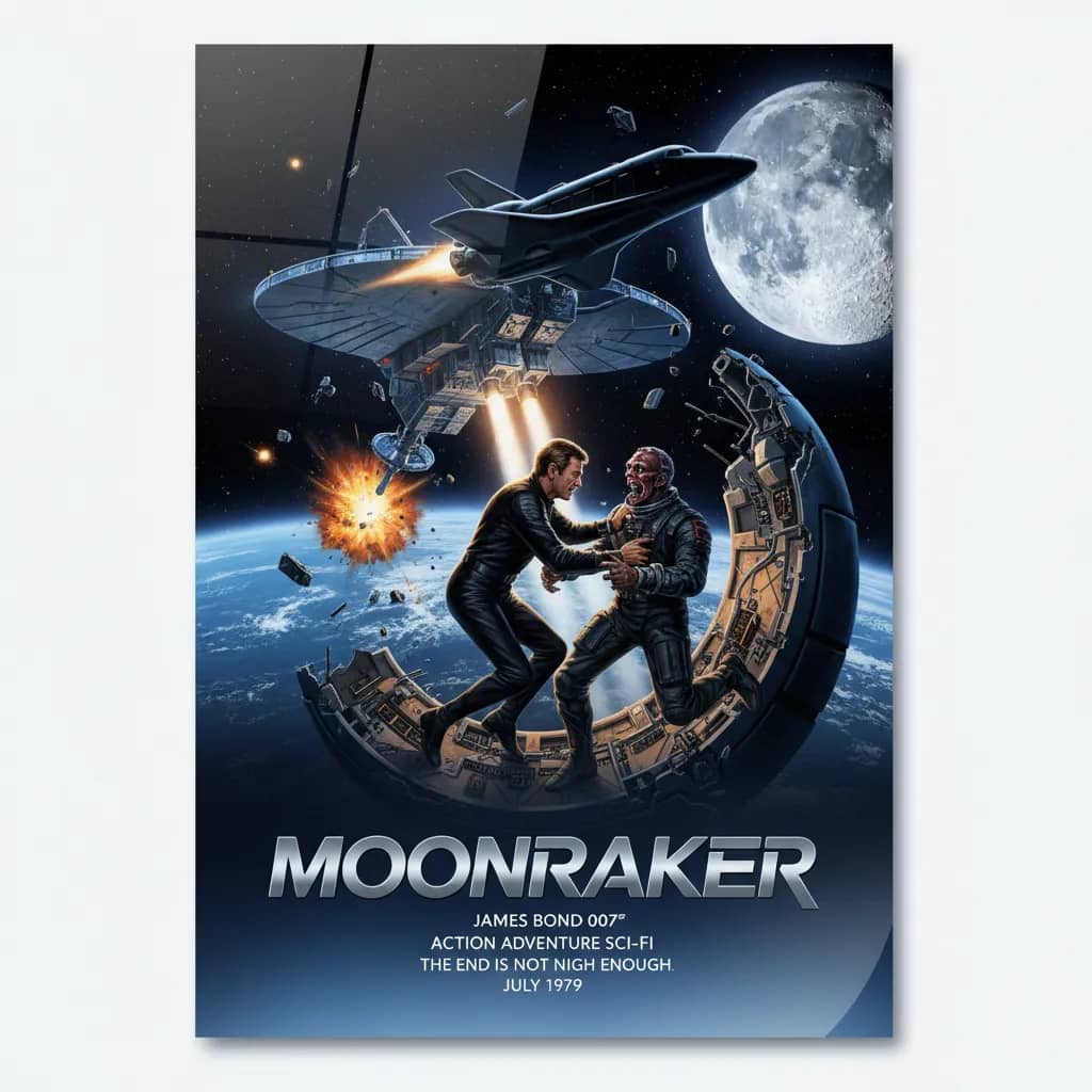 Poster for Moonraker
