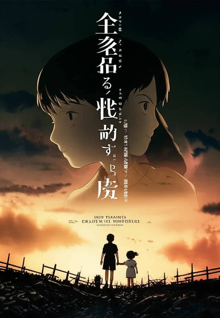 Poster for Grave of the Fireflies