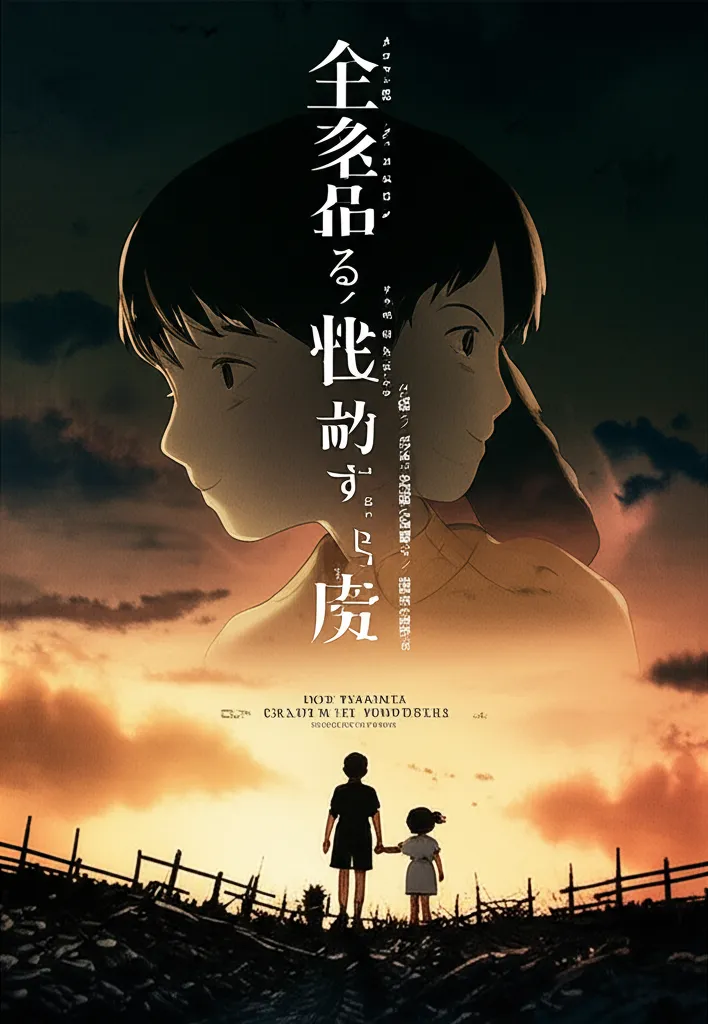 Poster for Grave of the Fireflies