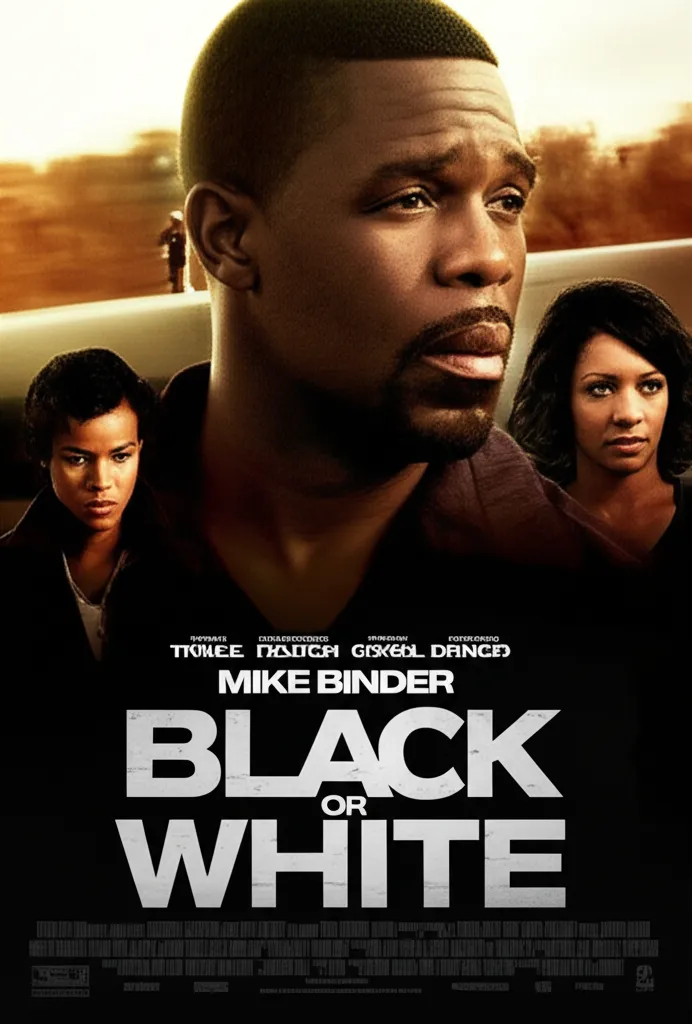 Black or White poster
