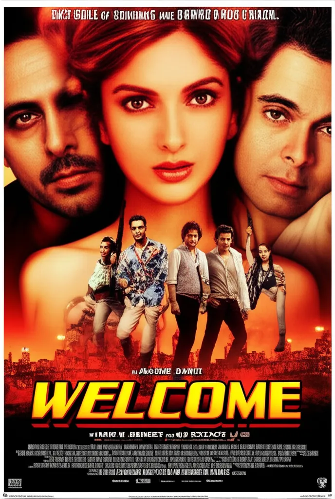 Welcome poster