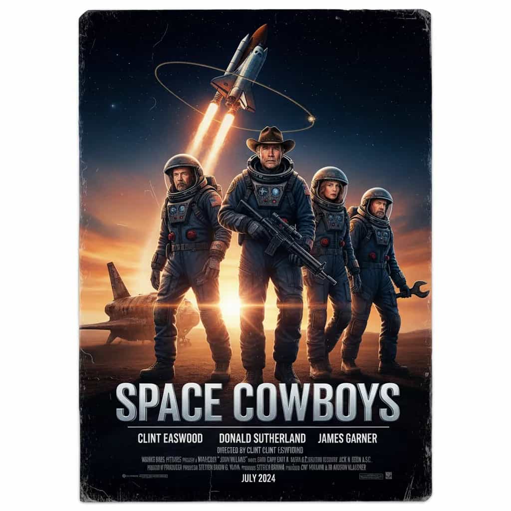Poster for Space Cowboys