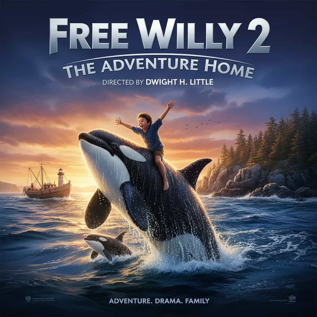 Poster for Free Willy 2: The Adventure Home