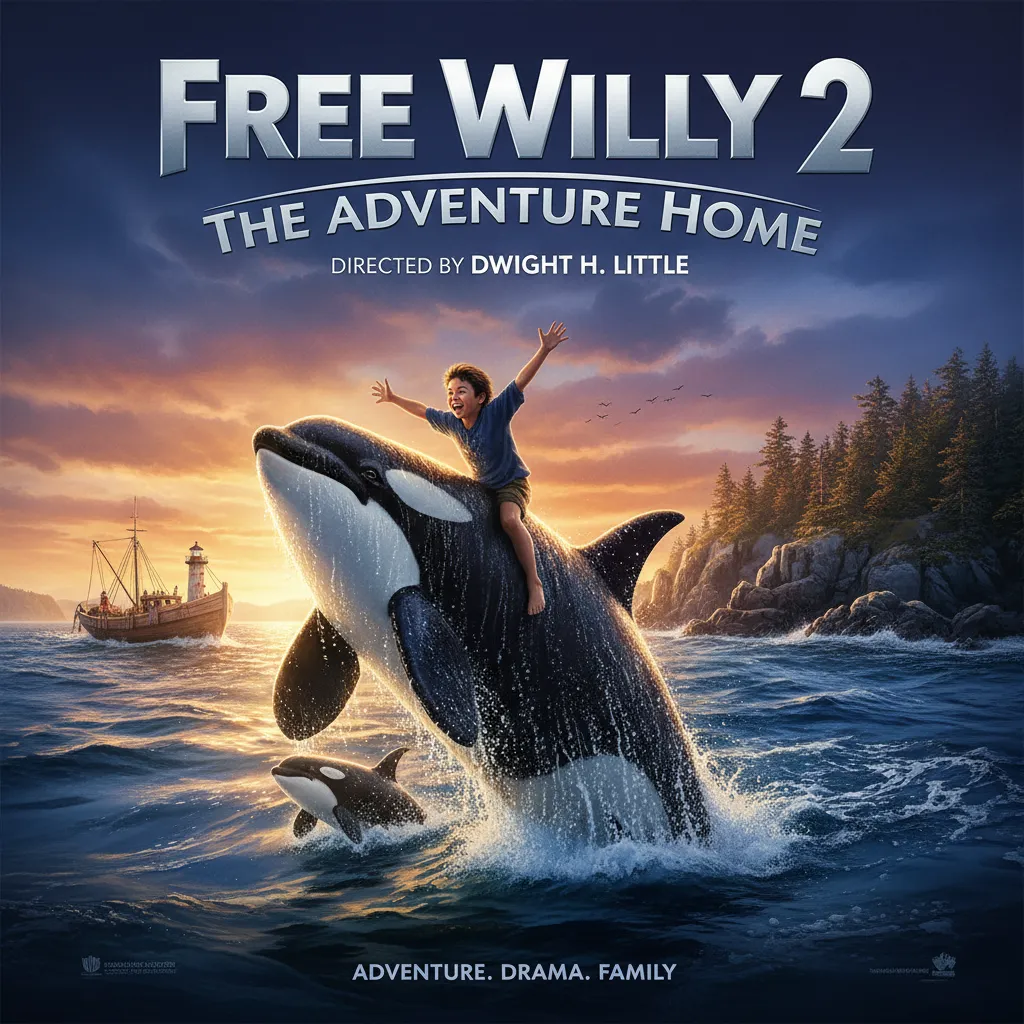 Free Willy 2: The Adventure Home poster