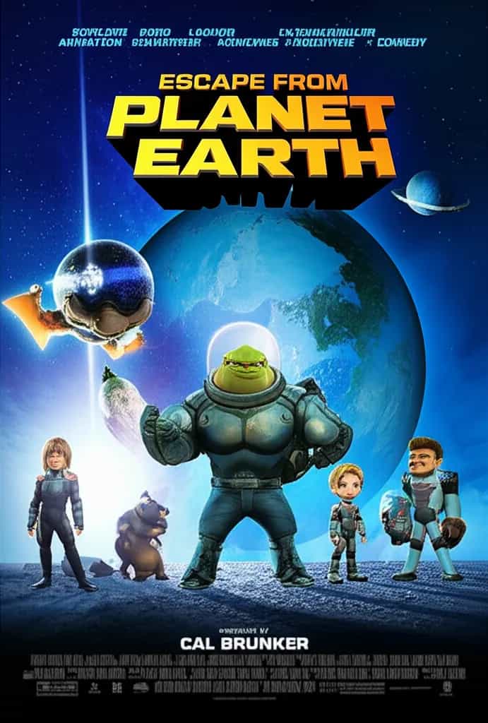 Poster for Escape from Planet Earth