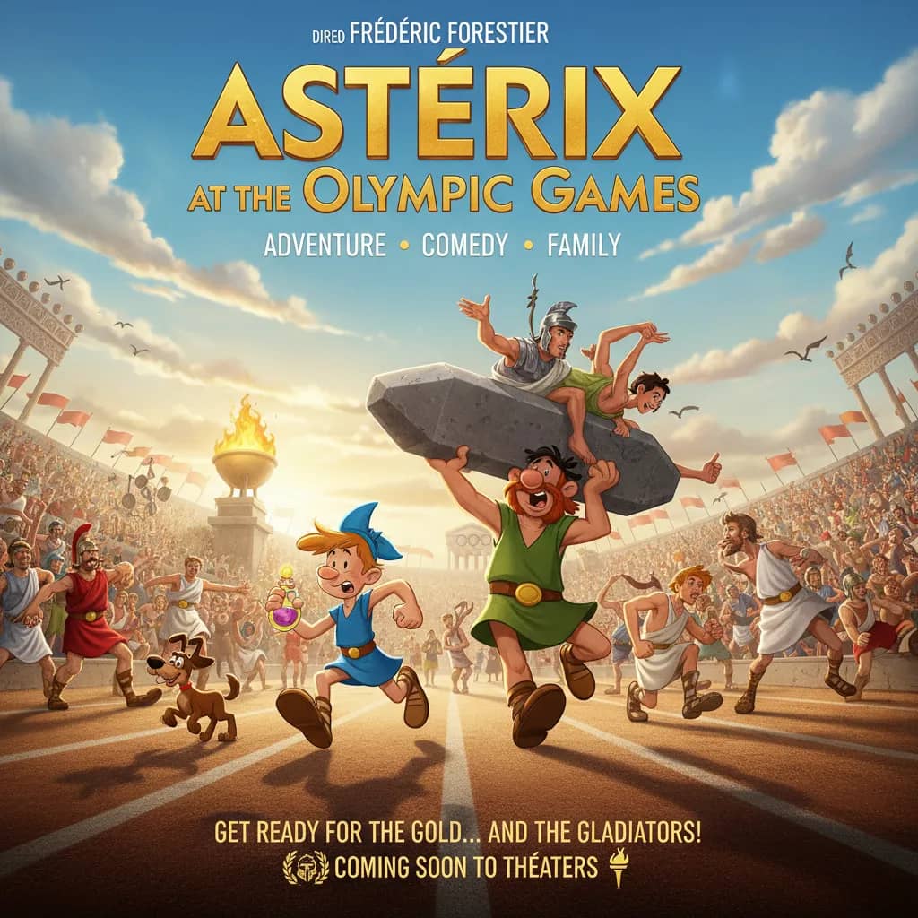 Poster for Asterix at the Olympic Games