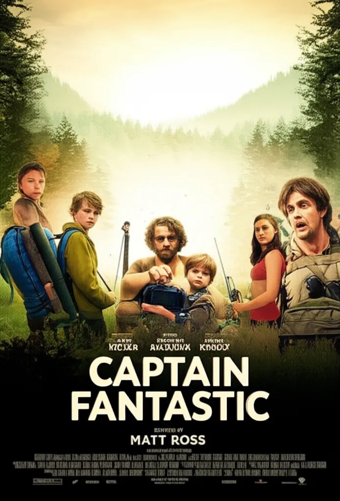 Captain Fantastic poster