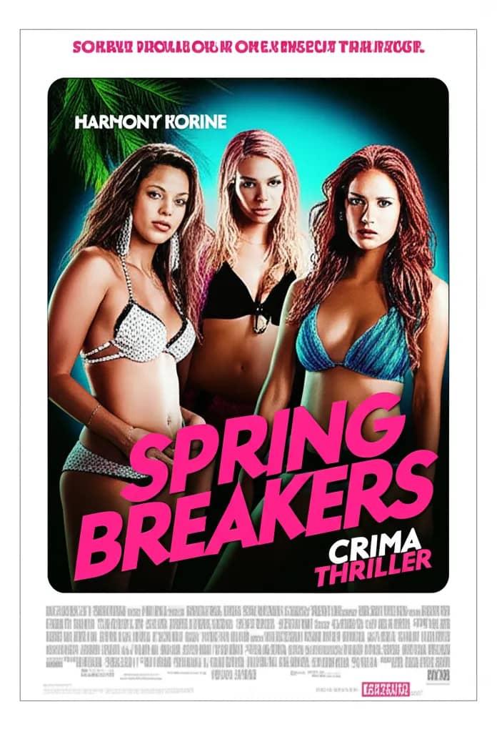 Poster for Spring Breakers