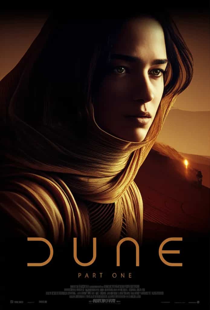 Poster for Dune: Part One