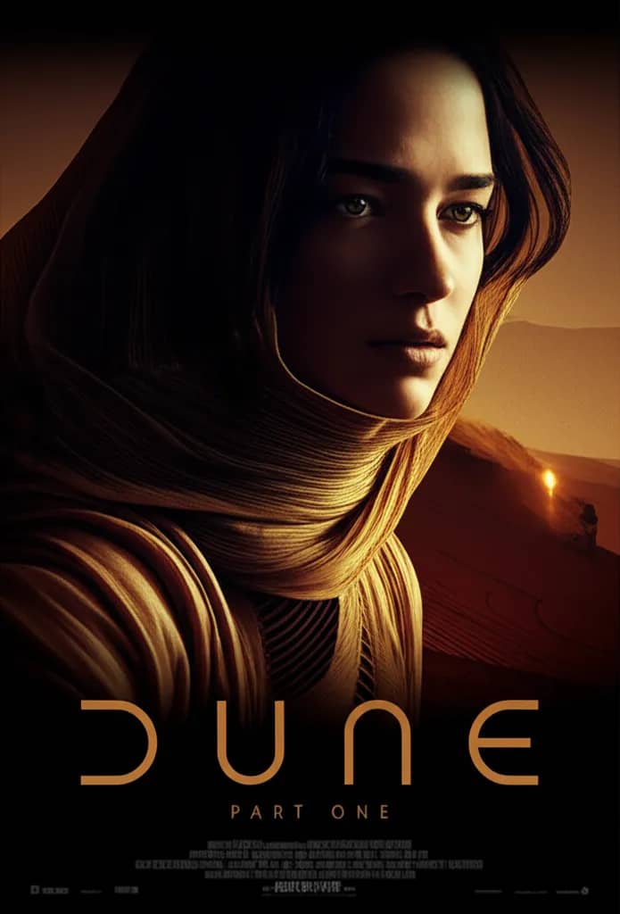 Poster for Dune: Part One