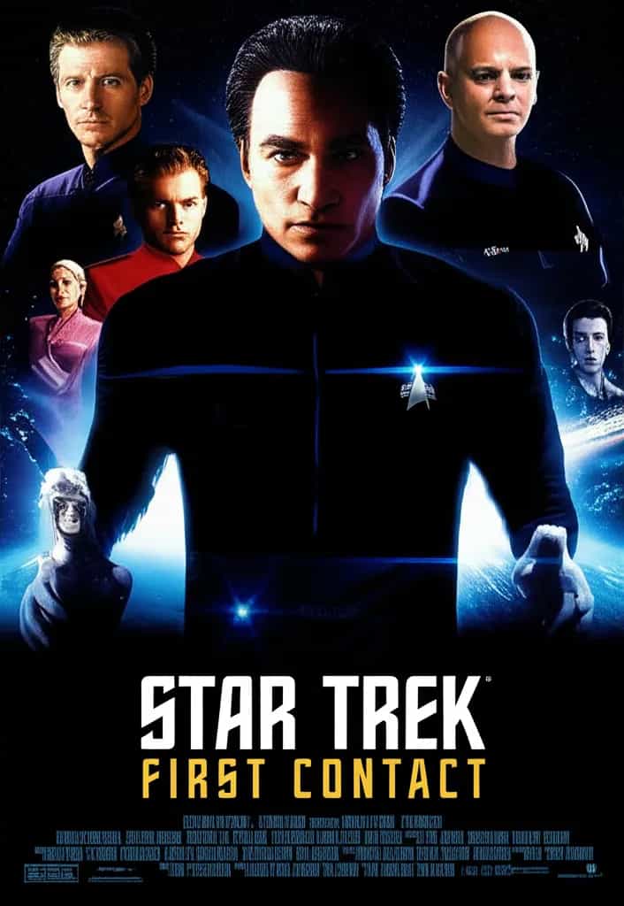 Poster for Star Trek: First Contact