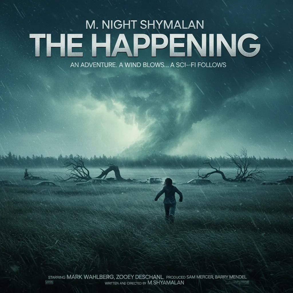 The Happening poster