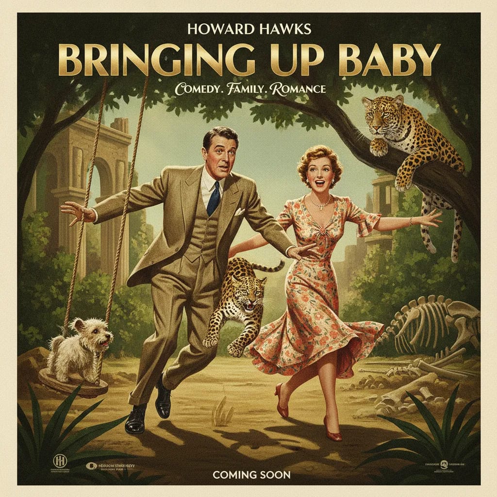 Bringing Up Baby poster