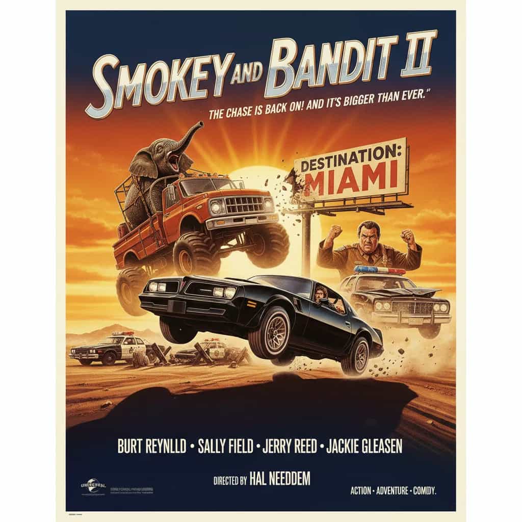 Poster for Smokey and the Bandit II