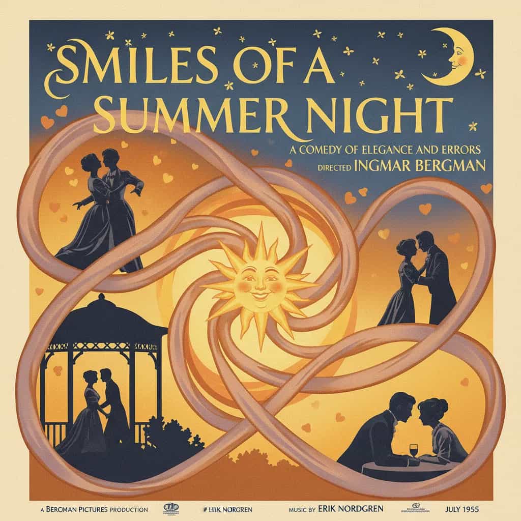 Poster for Smiles of a Summer Night