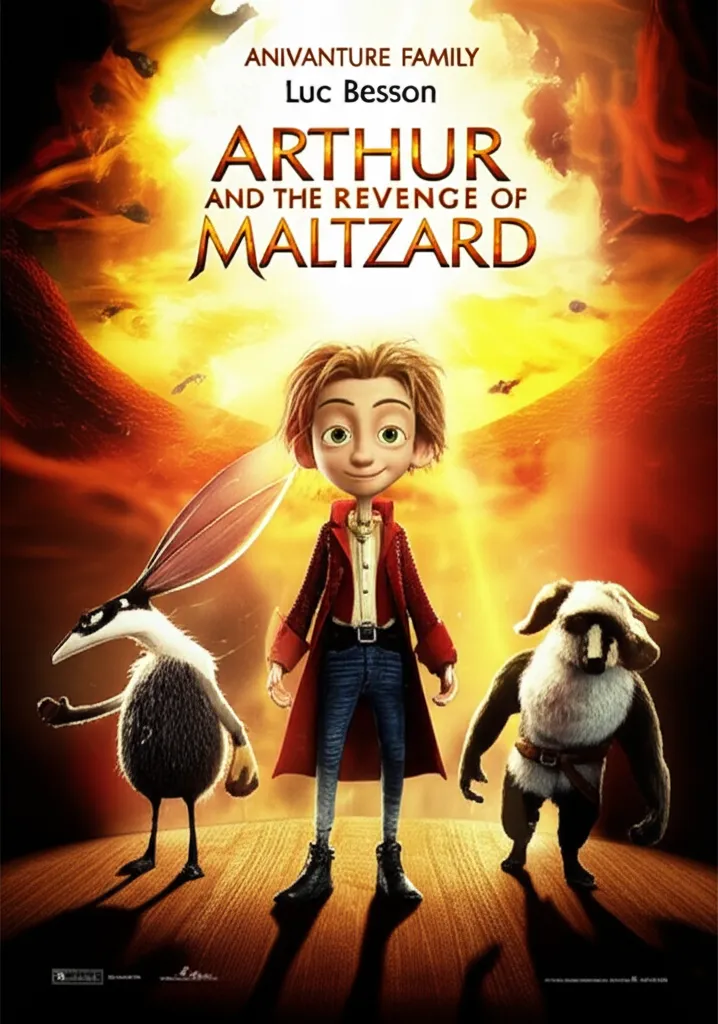 Poster for Arthur and the Revenge of Maltazard