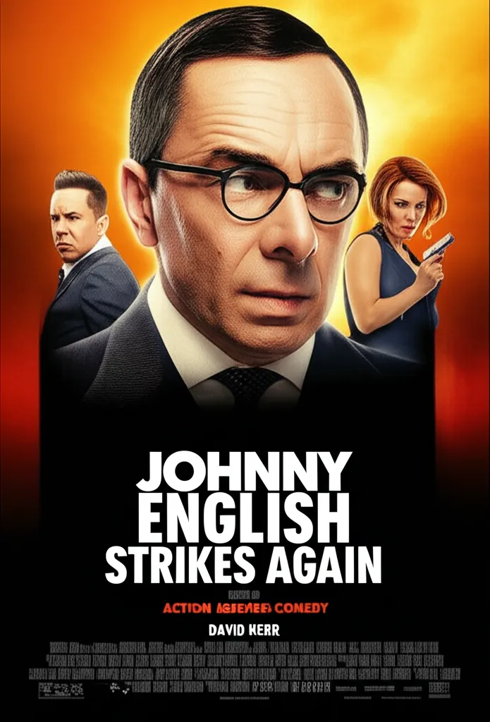 Johnny English Strikes Again poster