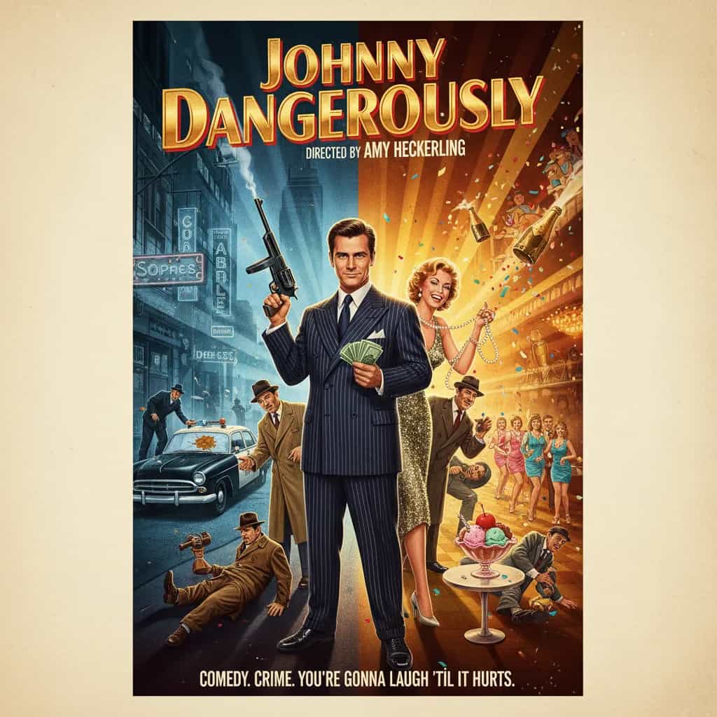 Poster for Johnny Dangerously
