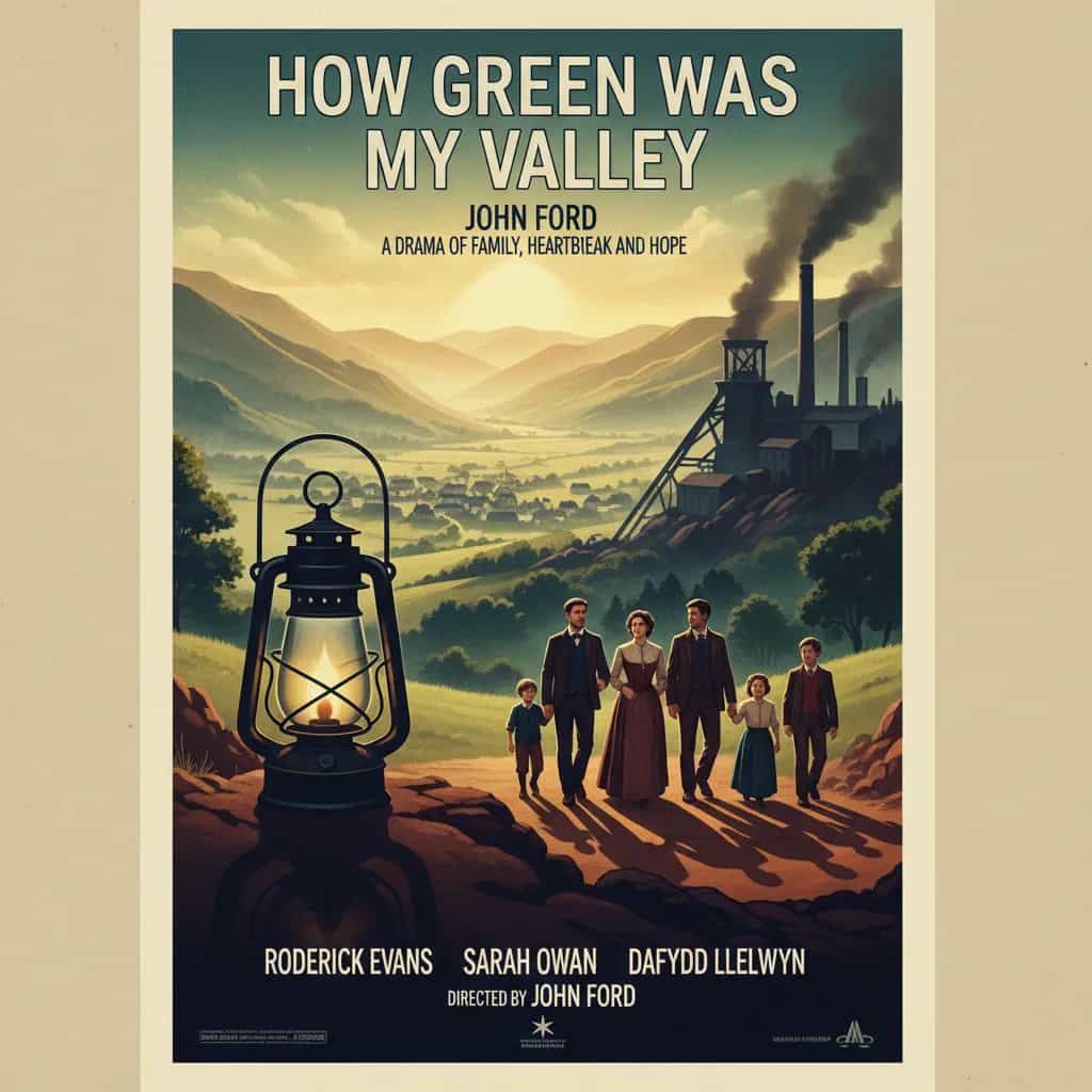 Poster for How Green Was My Valley