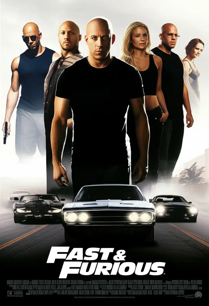 Poster for Fast & Furious